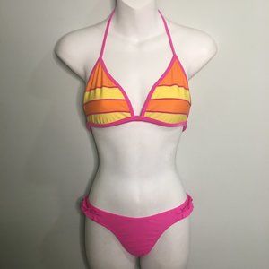 2 Piece Fushia Pink Brazilian Bikini - Item#83